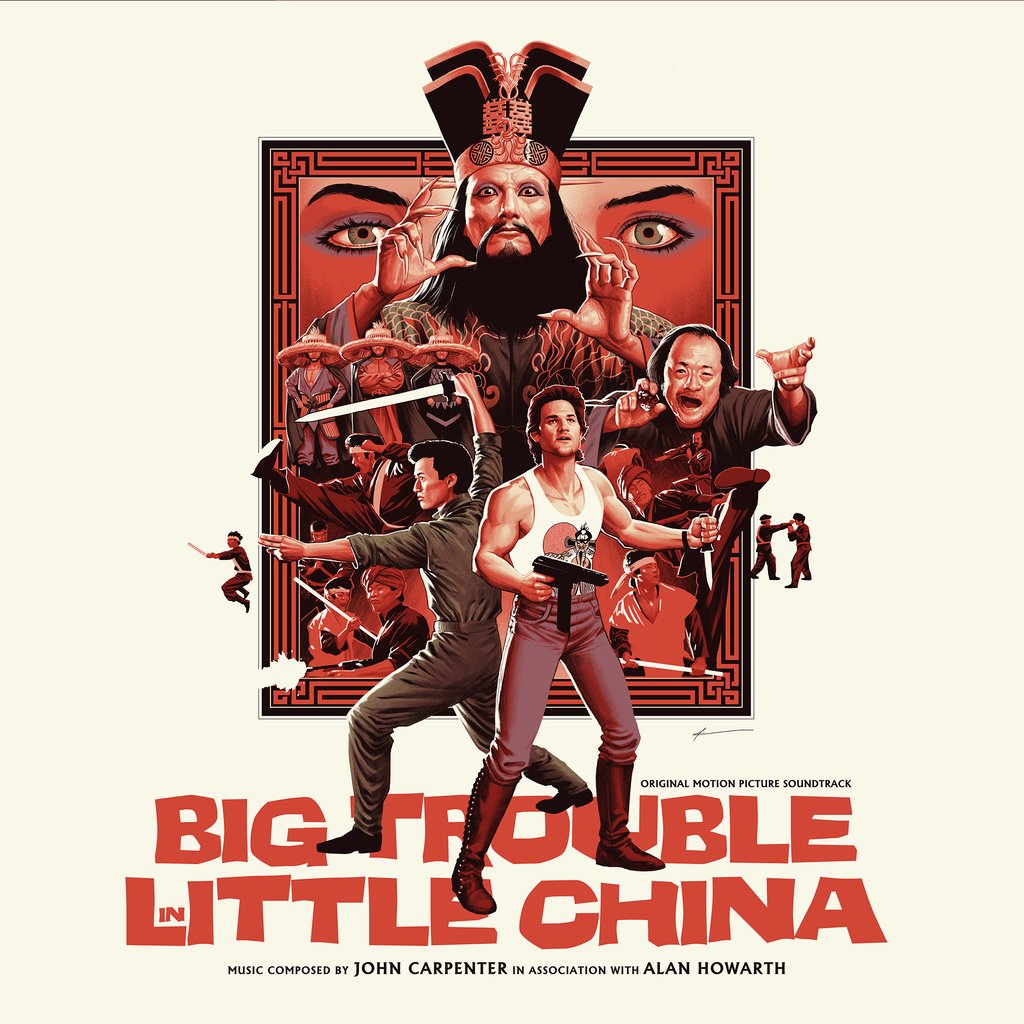 Big Trouble in Little China - Original Motion Picture Soundtrack 2XLP - John Carpenter with Alan Howarth