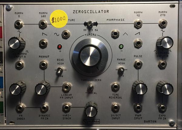 RARE! Cyndustries Zeroscillator Eurorack format Used